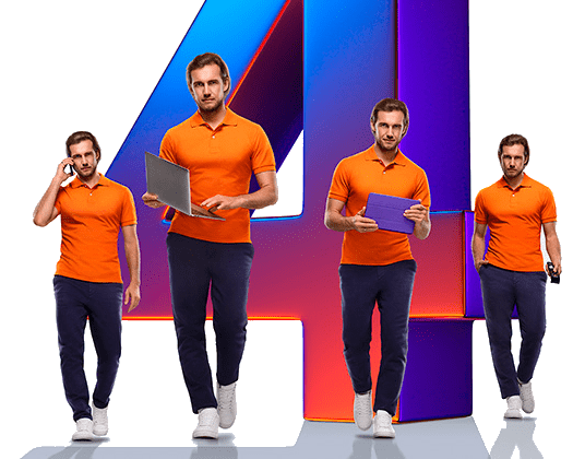 Великолепная четверка Ростелеком в&nbsp;выселок Троицкий